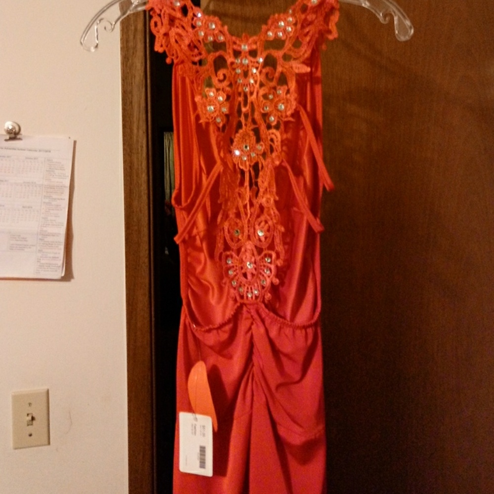 Red sexy dress